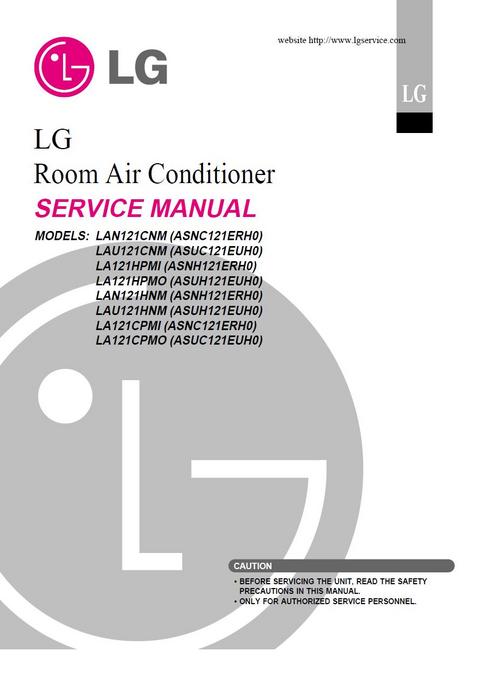 Product picture LG LA121HPMI & ASNH121ERH0  , Aircondition Service Manual