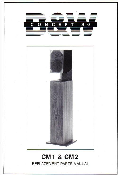 Product picture B&W CM-2 Concept-90  Bowers & Wilkins , Service Manual