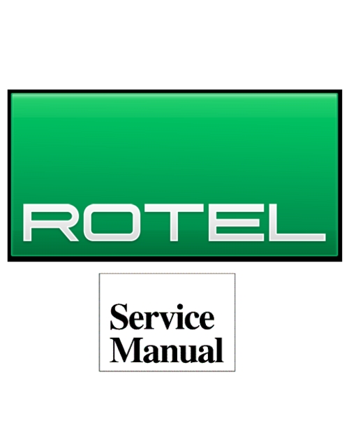 Product picture Rotel RCC-945 Service Technical Manual