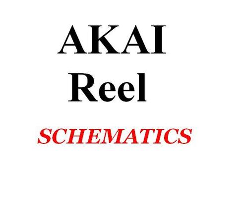 Product picture Akai M-4 Terecorder Multi-Four reel to reel , Schematic