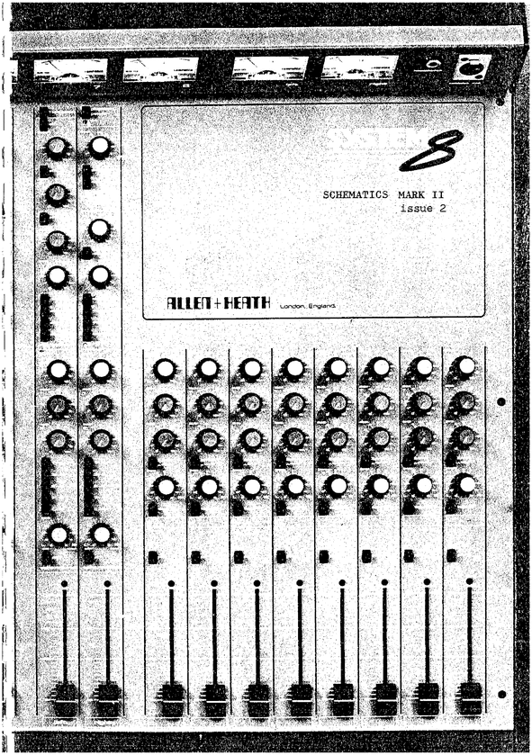Product picture Allen & Heath  MkII - Mk2 1980s Console Schematics issue 2