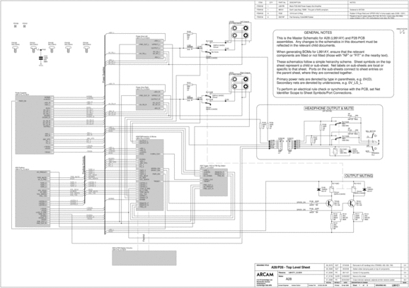 Product picture Arcam  A-28 Original Schematics for Service-Repair 