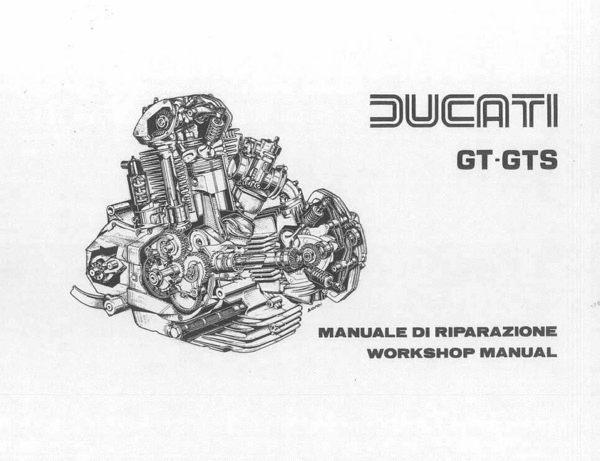Product picture Ducati 860 GT & GTS Authentic Service Workshop Manual 